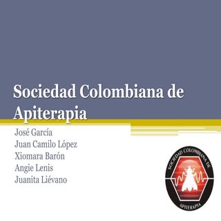 Sociedad colombiana de apiterapia
