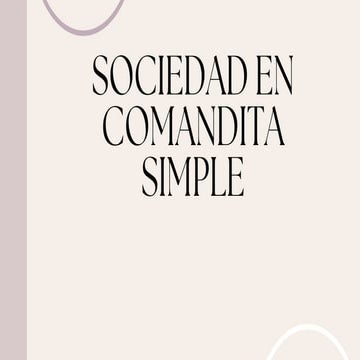 Sociedad comandita simple y por acciones .pdf
