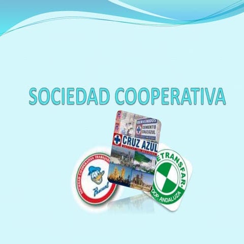 Sociedad cooperativa presentacion