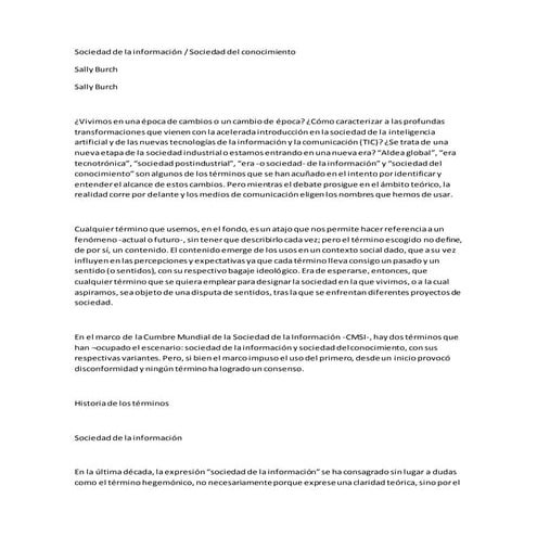 Sociedad de la información