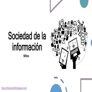 Sociedad de la informacion mitos