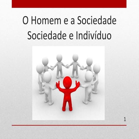 Sociedade e indivíduo