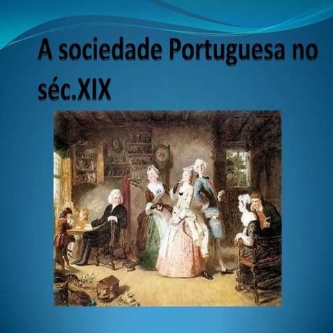 A Sociedade no Século XIX | PPTX
