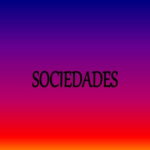Sociedades