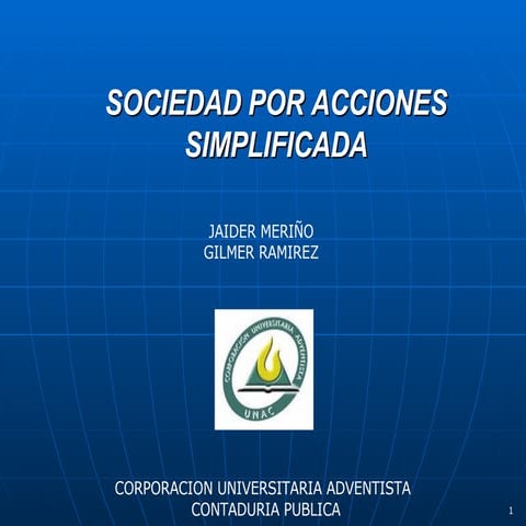 Sociedades Por Acciones Simplificadas