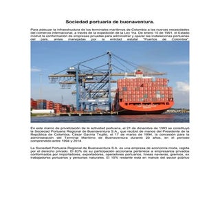 Sociedad portuaria de buenaventura