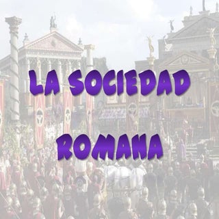 Sociedad romana