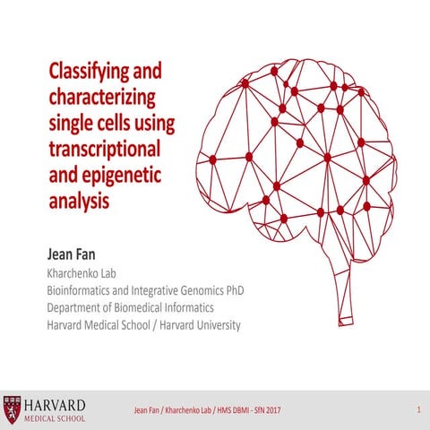 Society for Neuroscience November 2017 - snDropseq scTHSseq talk