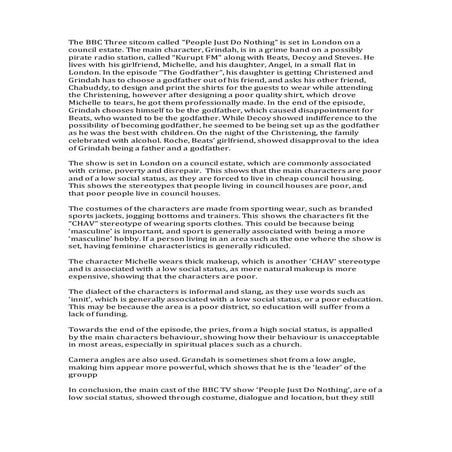 Socil status assessent