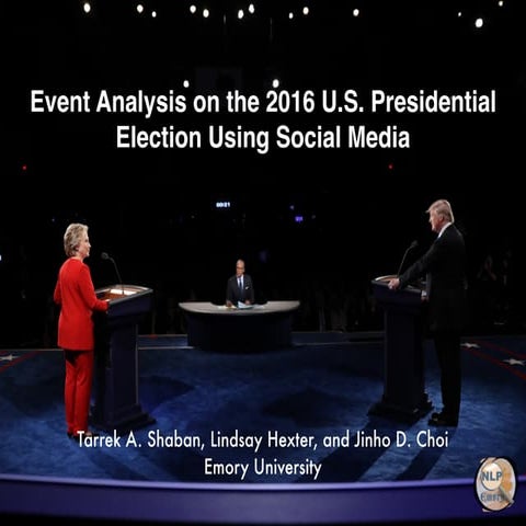 Event Analysis on the 2016 U.S. Presidential Election Using Social Media