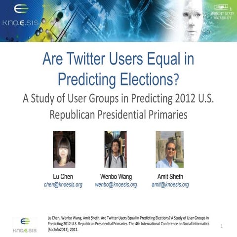 Are Twitter Users Equal in Predicting Elections
