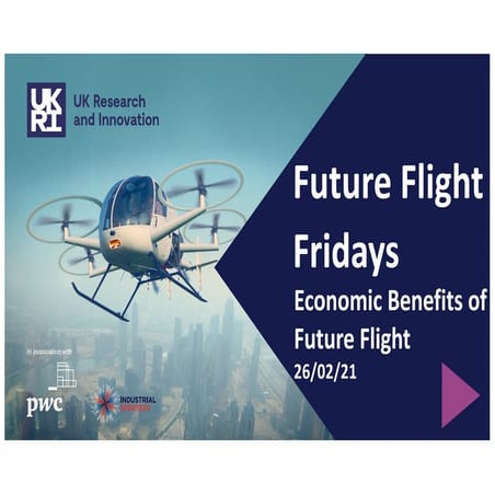 Future Flight Fridays: Economic Benefits of Future Flight | PDF