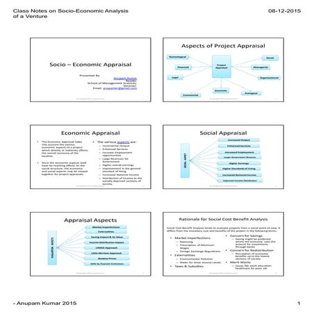Socio Economic Analysis