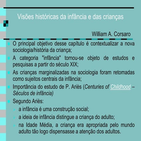 sociologia-da-infancia-iv.pptjjjjjjjjjjhhhh | PPT