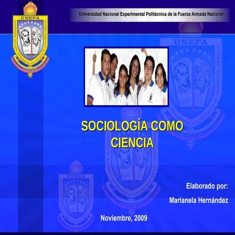 Sociologia Como Ciencia