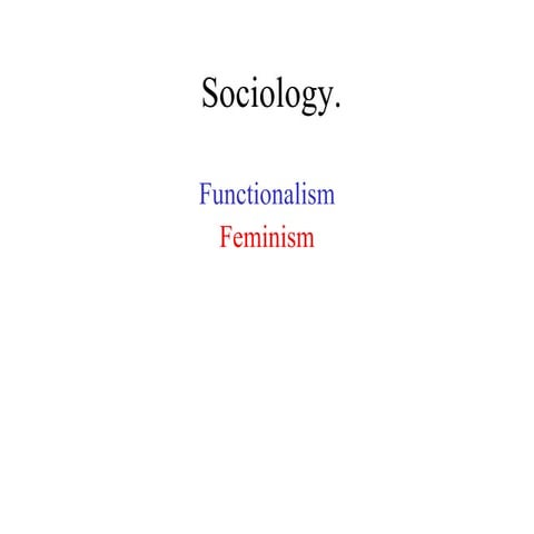Sociologists