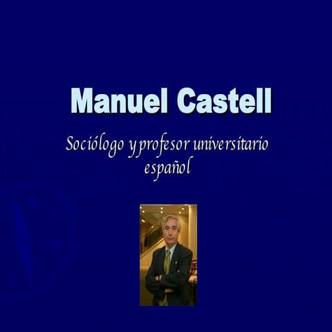 Manuel Castells. | PDF