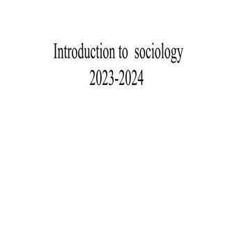 sociology ppt  download free study of the society
