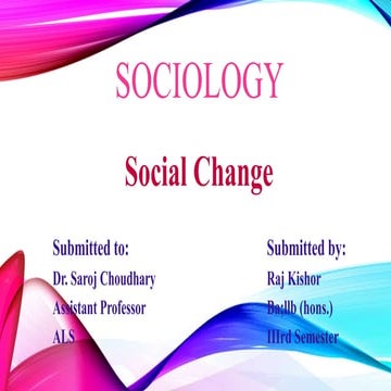 Social Change