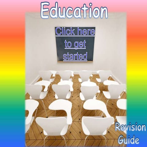 Sociology education revison