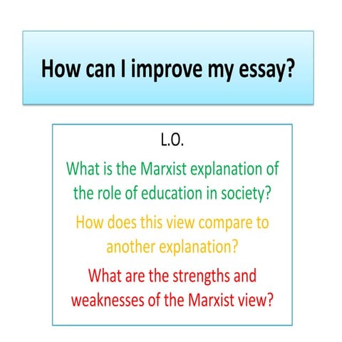 Social Inequality and Marxism | PPTX