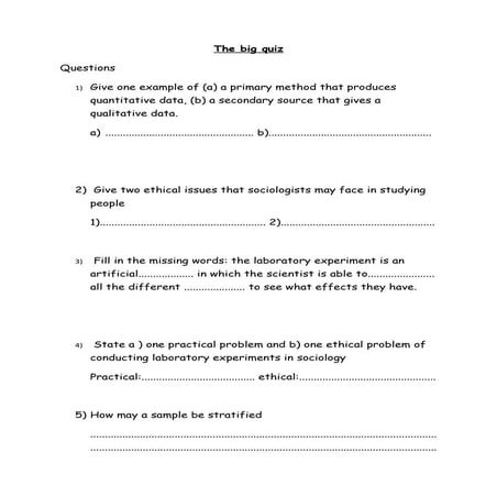 SociologyExchange.co.uk Shared Resource