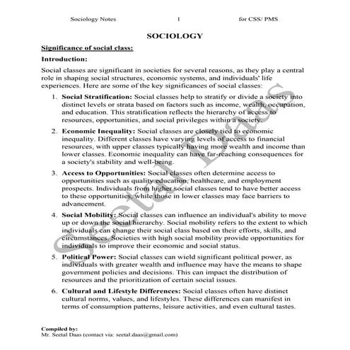 Sociology Notes for CSS.pdf