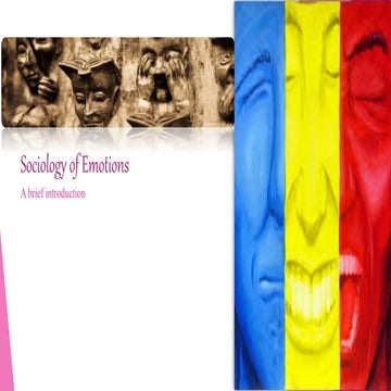 Sociology of emotions