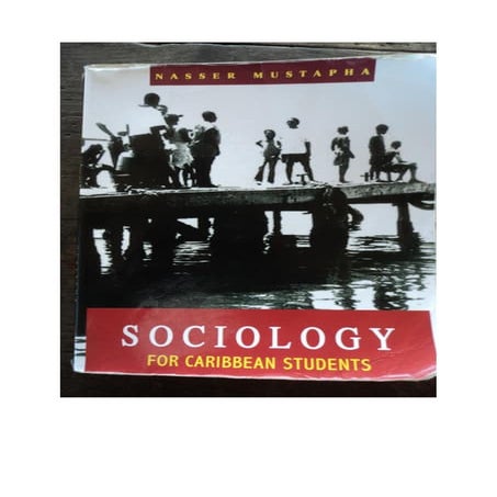 Sociology pdf unit one