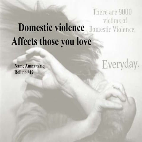 Sociology women violence