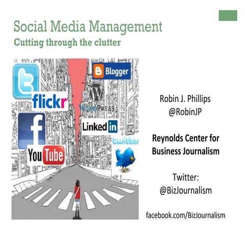Social Media Management Cutting Through the Cluter