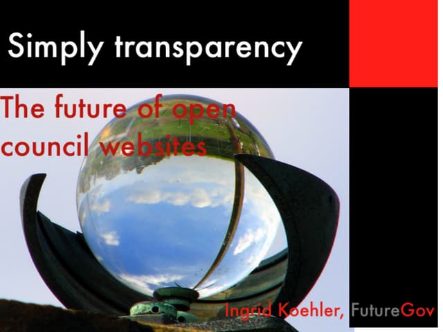 The Future of Open Council Websites