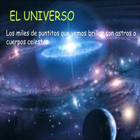 El Universo y las estrellas -  Adrián