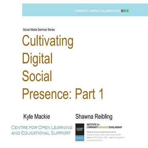 Soc media seminar one staff 