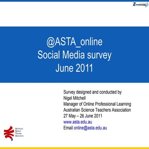 Social Media survey June 2011