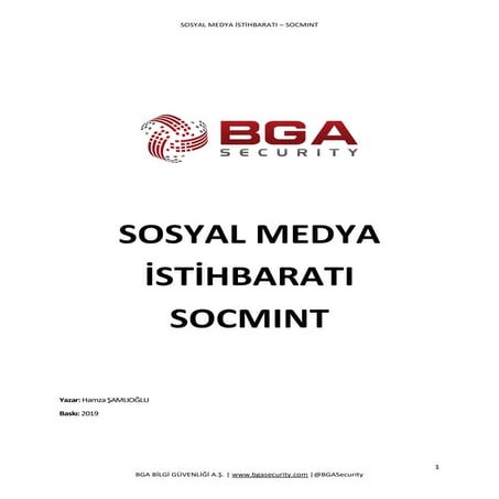 SOCMINT Nedir? Kullanımı ve Örnekler