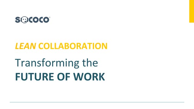 Sococo and LEAN Collaboration