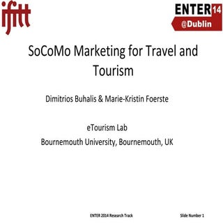 SoCoMo Marketing in Travel and Tourism