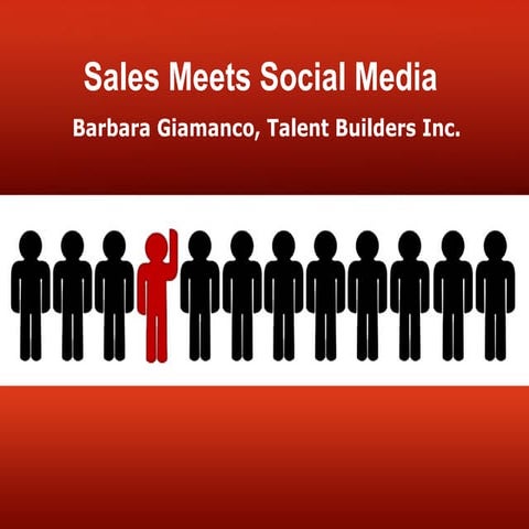 Sales Meets Social Media.