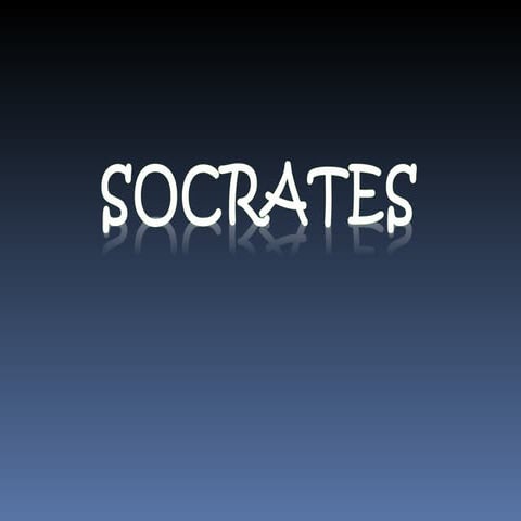 Socrates | PPTX