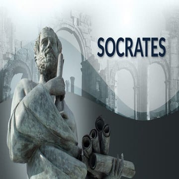 SOCRATES philosophy father you can use it as historical information | PPTX