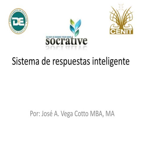 Socrative sistema de respuestas inteligentes
