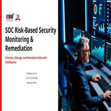 Enhancing SOC Efficiency with Risk-Based Security Monitoring and ...