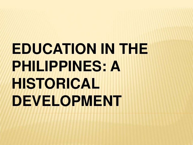 38+ History Of Education In The Philippines Background