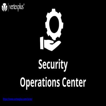 SOC Security Services | VertexPlus India