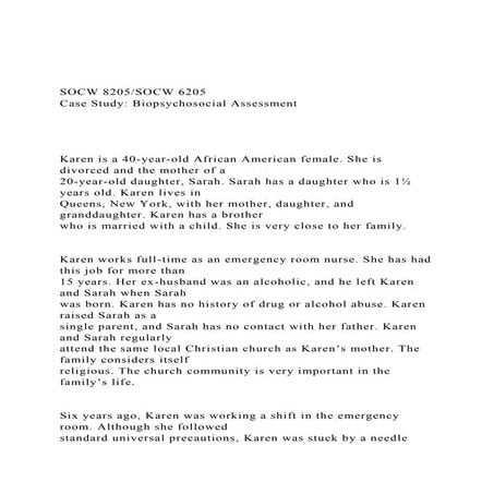 SOCW 8205SOCW 6205 Case Study Biopsychosocial Assessment .docx