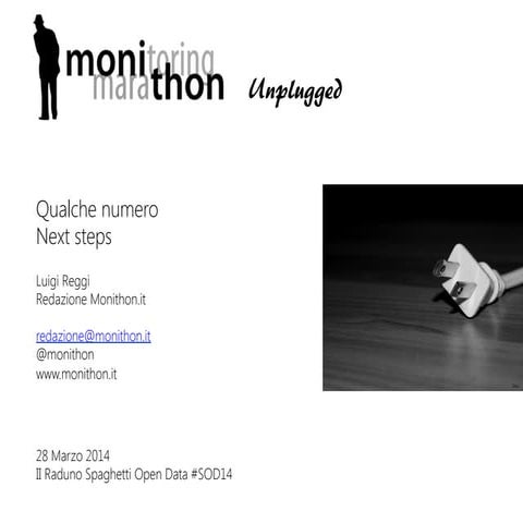 Monithon Unplugged a #Sod14