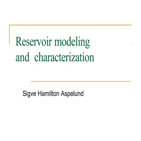 Reservoir Modeling and charactarization.pptx