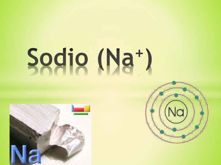 Sodio (na+)