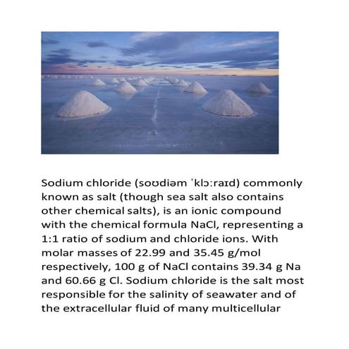 Sodium chloride